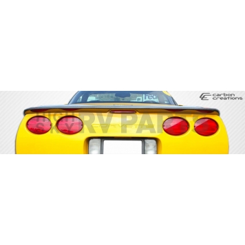 Extreme Dimensions Spoiler - 1 Piece Gloss UV Coated Carbon Fiber Black - 106894-7