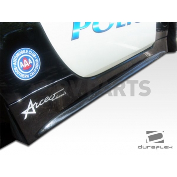 Extreme Dimensions Side Skirt - Primered Fiberglass Reinforced Plastic Black Set of 2 - 100493-4