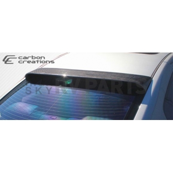 Extreme Dimensions Spoiler - Roof Mount Gloss Carbon Fiber Clear - 105955-2