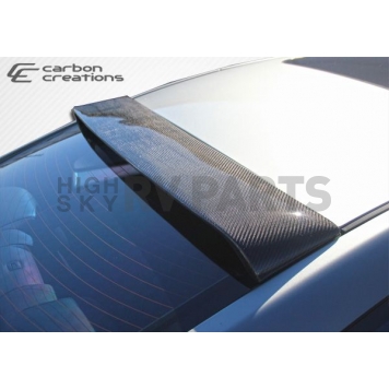 Extreme Dimensions Spoiler - Roof Mount Gloss Carbon Fiber Clear - 105955-4