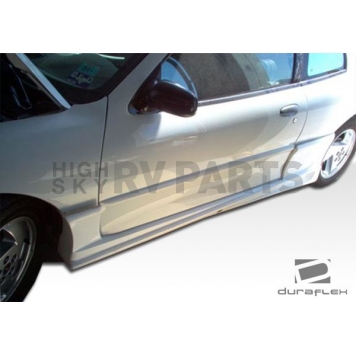 Extreme Dimensions Side Skirt - Primered Fiberglass Reinforced Plastic Black Set of 2 - 100517-2