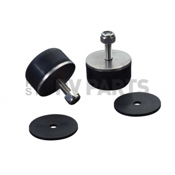 Kentrol Hood Stop Bumper - Stainless Steel Set Of 2 - 30506