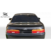 Extreme Dimensions Spoiler - 1 Piece Primered Fiberglass Black - 106582
