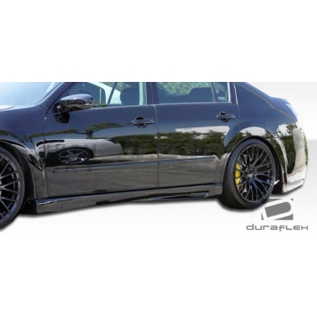 Extreme Dimensions Side Skirt - Primered Fiberglass Reinforced Plastic Black Set of 2 - 100594-3