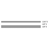 Trimbrite Pinstripe Tape - Double Stripe Vinyl Charcoal Metallic - R32004