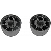 Help! By Dorman Hood Stop Bumper - Plastic and Rubber Set Of 2 - 45363