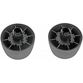 Help! By Dorman Hood Stop Bumper - Plastic and Rubber Set Of 2 - 45363