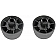 Help! By Dorman Hood Stop Bumper - Plastic and Rubber Set Of 2 - 45363