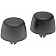 Help! By Dorman Hood Stop Bumper - Plastic and Rubber Set Of 2 - 45363