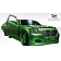 Extreme Dimensions Side Skirt - Primered Fiberglass Reinforced Plastic Black Set of 2 - 100631