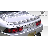 Extreme Dimensions Spoiler - 1 Piece Primered Fiberglass Black - 106626