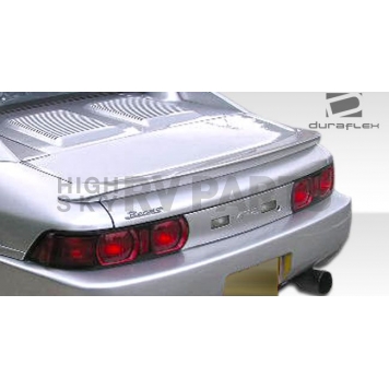Extreme Dimensions Spoiler - 1 Piece Primered Fiberglass Black - 106626