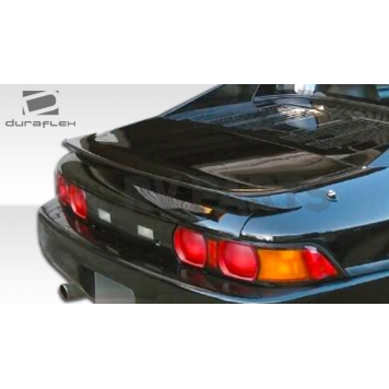 Extreme Dimensions Spoiler - 1 Piece Primered Fiberglass Black - 106626-1