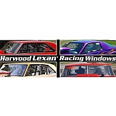 Harwood Fiberglass Rear Window - Polycarbonate Clear - 11921