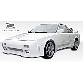 Extreme Dimensions Side Skirt - Primered Fiberglass Reinforced Plastic Black Set of 2 - 100704