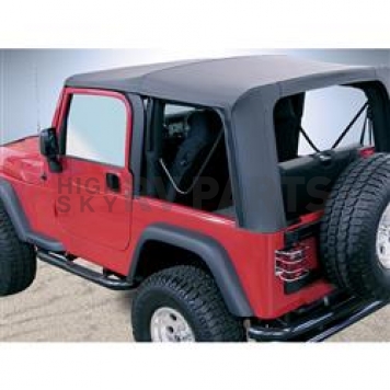 Rugged Ridge Soft Top - Black Diamond Standard Top Vinyl - 1372935