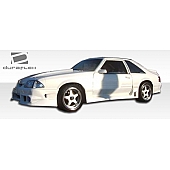 Extreme Dimensions Side Skirt - Primered Fiberglass Reinforced Plastic Black Set of 2 - 100745