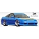 Extreme Dimensions Side Skirt - Primered Fiberglass Reinforced Plastic Black Set of 2 - 100861
