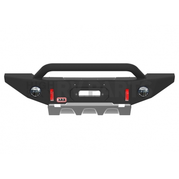 ARB Bumper Steel Powder Coated Deluxe Bar Black 1-Piece - 3450460-1