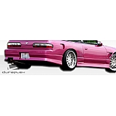 Extreme Dimensions Side Skirt - Primered Fiberglass Reinforced Plastic Black Set of 2 - 100887