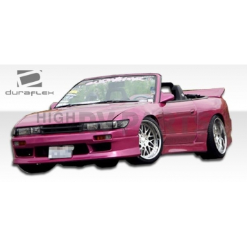 Extreme Dimensions Side Skirt - Primered Fiberglass Reinforced Plastic Black Set of 2 - 100887-1