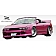 Extreme Dimensions Side Skirt - Primered Fiberglass Reinforced Plastic Black Set of 2 - 100887