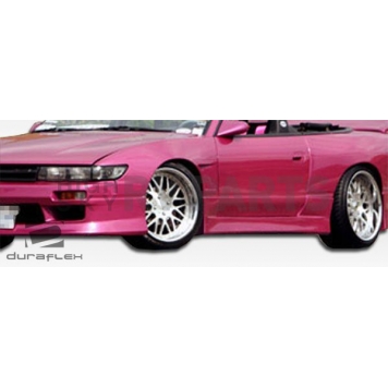 Extreme Dimensions Side Skirt - Primered Fiberglass Reinforced Plastic Black Set of 2 - 100887-3