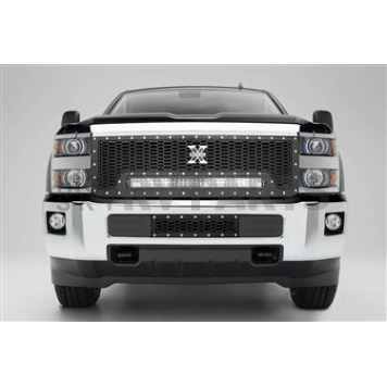 T-Rex Truck Products Bumper Grille Insert Honeycomb Powder Coated Black Steel - 7721221
