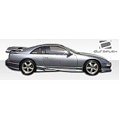 Extreme Dimensions Side Skirt - Primered Fiberglass Reinforced Plastic Black Set of 2 - 100974