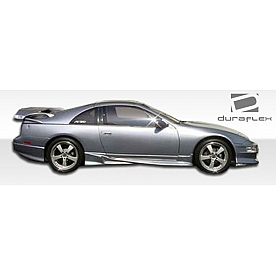 Extreme Dimensions Side Skirt - Primered Fiberglass Reinforced Plastic Black Set of 2 - 100974