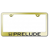 Automotive Gold License Plate Frame - Gold Stainless Steel - LFPREEG