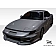 Extreme Dimensions Side Skirt - Primered Fiberglass Reinforced Plastic Black Set of 2 - 100988