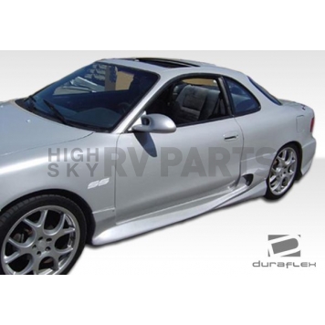 Extreme Dimensions Side Skirt - Primered Fiberglass Reinforced Plastic Black Set of 2 - 100988-3