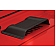 Bushwacker Hood Scoop - Single Vented Textured Thermoplastic Polyolefin Black - 15002
