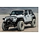 Bushwacker Hood Scoop - Single Vented Textured Thermoplastic Polyolefin Black - 15002
