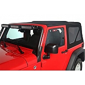 Rugged Ridge Soft Top - Black Standard Top Vinyl Coated Polyester - 1373735