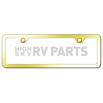 Automotive Gold License Plate Frame - Gold ABS Plastic - SP451GM