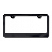 Automotive Gold License Plate Frame - Black ABS Plastic - SP462B