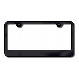 Automotive Gold License Plate Frame - Black ABS Plastic - SP462B