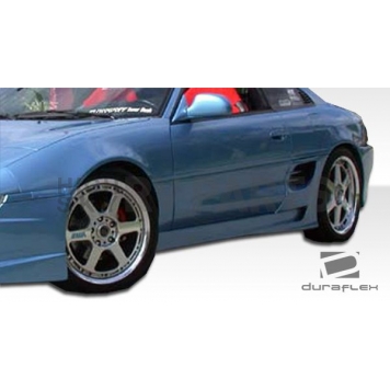 Extreme Dimensions Side Skirt - Primered Fiberglass Reinforced Plastic Black Set of 2 - 101046-2