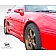 Extreme Dimensions Side Skirt - Primered Fiberglass Reinforced Plastic Black Set of 2 - 101046