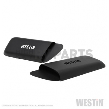 Westin Public Safety Hood Scoop - Double Vented Steel Black - 6241115-1