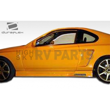 Extreme Dimensions Side Skirt - Primered Fiberglass Reinforced Plastic Black Set of 2 - 101163