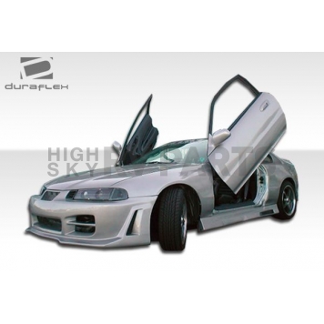 Extreme Dimensions Side Skirt - Primered Fiberglass Reinforced Plastic Black Set of 2 - 101163-4