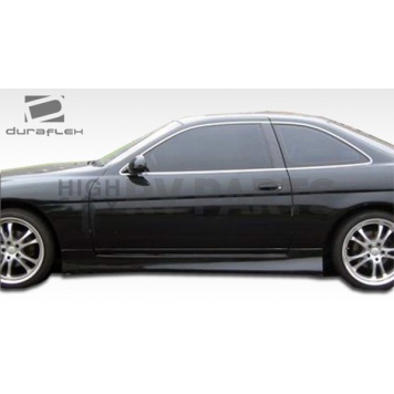 Extreme Dimensions Side Skirt - Primered Fiberglass Reinforced Plastic Black Set of 2 - 101185