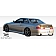 Extreme Dimensions Side Skirt - Primered Fiberglass Reinforced Plastic Black Set of 2 - 101185