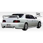 Extreme Dimensions Side Skirt - Primered Fiberglass Reinforced Plastic Black Set of 2 - 101209