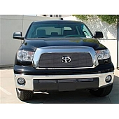 T-Rex Truck Products Grille Insert - Horizontal Bar Rectangular Polished Aluminum - 21959