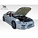 Extreme Dimensions Side Skirt - Primered Fiberglass Reinforced Plastic Black Set of 2 - 101245