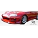 Extreme Dimensions Side Skirt - Primered Fiberglass Reinforced Plastic Black Set of 2 - 101329